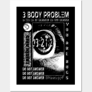 3 BODY PROBLEM TV SERIES Posters and Art